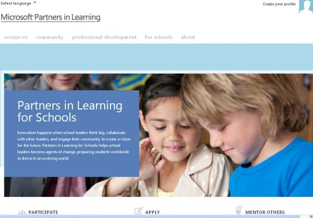 Επιβράβευση της καινοτομίας ελληνικών δημόσιων σχολείων από την Microsoft